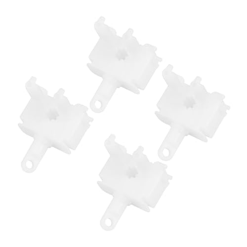 HONMEET 4 Piezas Barra de control reemplazo de barra de persianas Control de reemplazo de la varita accesorios ciegos el plastico blanco