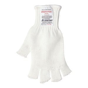 MCR Safety 9349MD Fingerless ANSI Cut Level 5 Cut Resistant 7 Gauge Regular Weight Survivor Gloves, Medium, 1-Pair