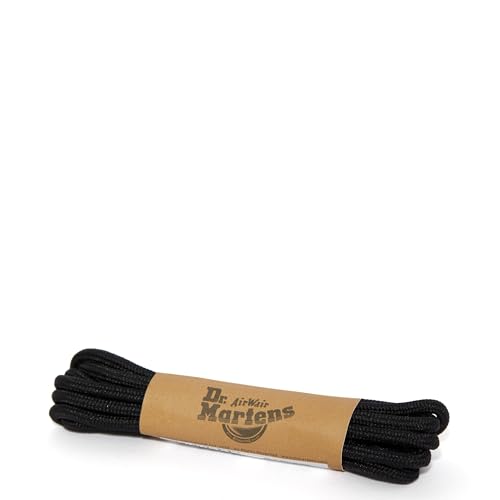 Dr. Martens 90CM Round Lace 4-5I-EA, Black, 90 cm M US