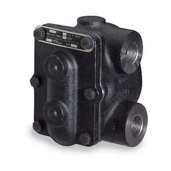 Spirax Sarco FT-125 3/4" 50932 Cast Iron Float/Thermostatic Steam Trap, Parallel Config.; 3/4"NPT(F), 125 psig