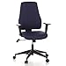 Produktbild hjh OFFICE 608110 Bürostuhl PRO-TEC 100 Stoff Blau Drehstuhl ergonomisch mit Verstellbarer Arm- & Rückenlehne