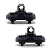 GOODTAC Sling Swivel Stud Mount Adapter 2 Pack for Keymod Rail (Black)