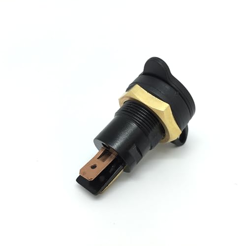 Image of Cliff Top 12-24V Universal Female Din Socket (PC Plastic), Compatible with Hella and Powerlet