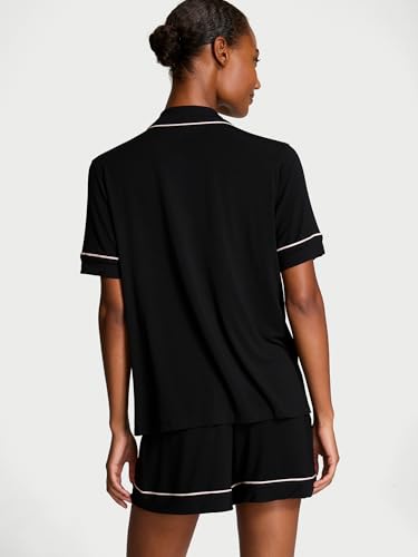 Victoria's Secret Modal Pajama Set, Short Sleeve Button Down Shirt and Shorts, Sleepwear for Women (XS-XXL)2