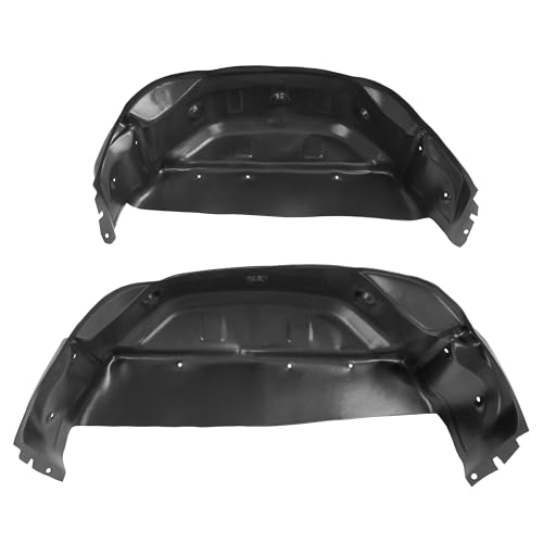 ALMULOO Rear Wheel Liner Guard Compatible with 2020-2024 Chevy Chevrolet Silverado 2500HD 3500HD Driver & Passenger Side Pair