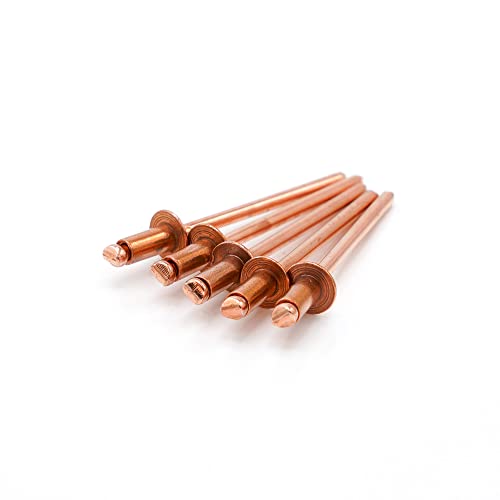 Copper Pop Rivets 4-2 (1/8