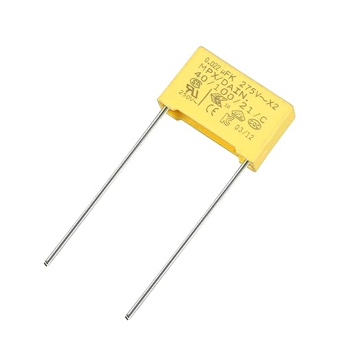 Condensateur 0,022uF 275VAC X2 uxcell contre les pannes de surtension et bruits de ligne électrique