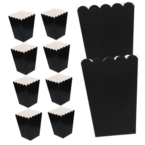 Boîtes à pop-corn en carton blanc BETOOKY pour éviter les fuites de gras de snack