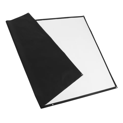 Pantalla de proyección portátil blanca para negocios y hogar