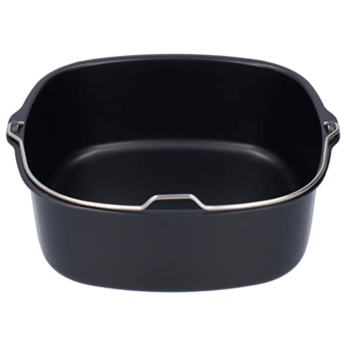 Molde para Pasteles, Molde para Pasteles Cuadrado Resistente Al Calor, Freidora Inofensiva para Hornear en la Cocina HD9925 HD9860 HD9905 01 para Restaurante (22cm)