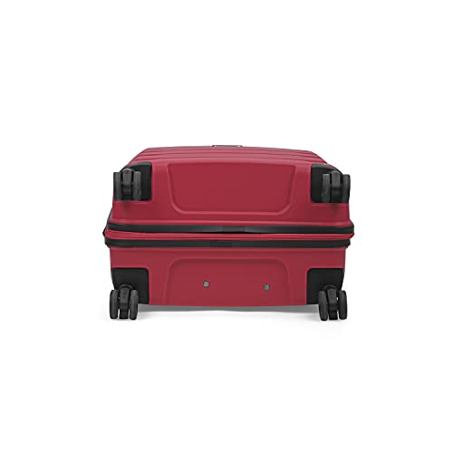 Image of Aristocrat Cabin Porto 55cm Maroon Polypropylene Harsided Luggage 8W Strolley