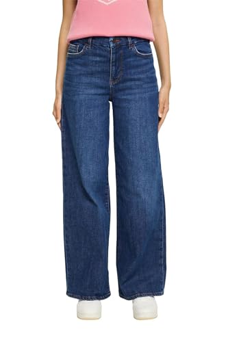 edc by ESPRIT Damen 992cc1b314 Jeans, 901/Blue Dark Wash, 30W / 32L EU