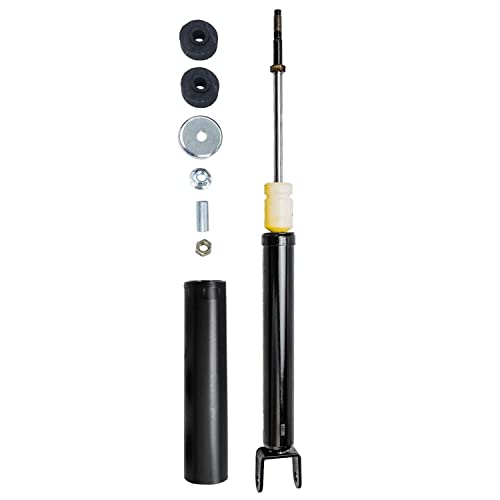 Image of Detroit Axle - 4pc Struts Shock Absorbers for 2013-2019 Ford Taurus, 2 Front Struts & Coil Spring Assembly 2 Rear Shock Absorbers 2014 2015 2016 2017 2018 Replacement