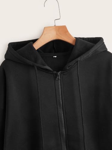 Image of Tagas Unisex Full Zip Hoodie for Men & Women | Cotton Blend Hooded Sweatshirt | Regular Fit Zip-Up Jacket | Kangaroo Pocket | Winter Casual Hoodie | S-XXL