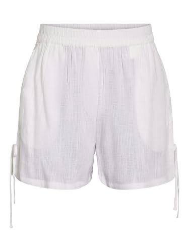 Shorts d'été en lin femme Noisy May contre la chaleur textile fluide
