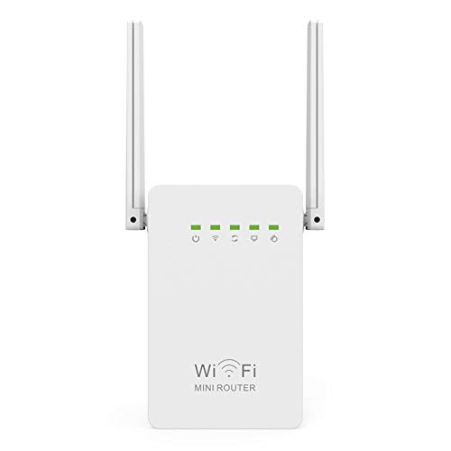 Wi-Fi Range Extender - 300 Mbit/s WLAN-Repeater Wi-Fi Range Extender-WLAN-Signalverstärker Erhöhen Sie die Anzahl der externen Doppelantennen,USPlug