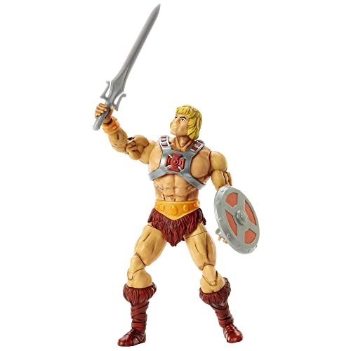 Masters of the Universe Masterverse 40th Anniversary Figure He-Man Action Figure with Accessories, 7-inch MOTU Collectible Gift - Image 2