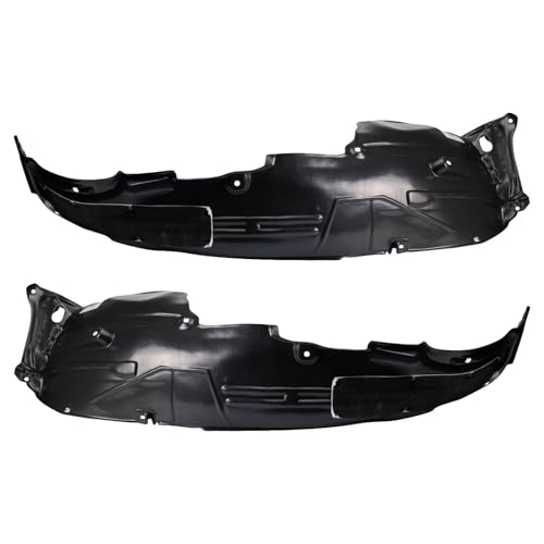 Image of TRQ Front Driver and Passenger Side Inner Fender Liner Set Compatible with 2013-2015 Acura RDX