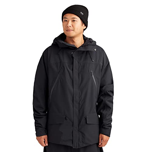 Dakine Mens Reach Insulated Waterproof Ski/Snowboard Jacket, Black, Large