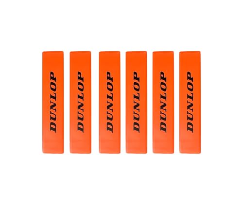Dunlop Sports Throw Down Line, Orange, 6-Pack