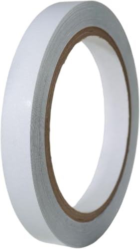 Image of WALLMATE Reflective Strip Sticker Self-Adhesive Night Visibility Warning Tape Waterproof Safety Reflector for Car, Bikes,Truck And Other Vihicle (Silver strip, 0.5 In x 45 Mtr (1771 in) (PCK OF 2))