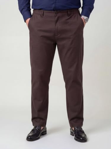 Image of Men Plus Size Chino Pants | Casual Chinos for Men