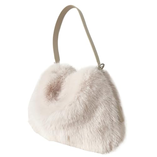 Sac bandoulière en peluche le style décontracté des sorties en ville