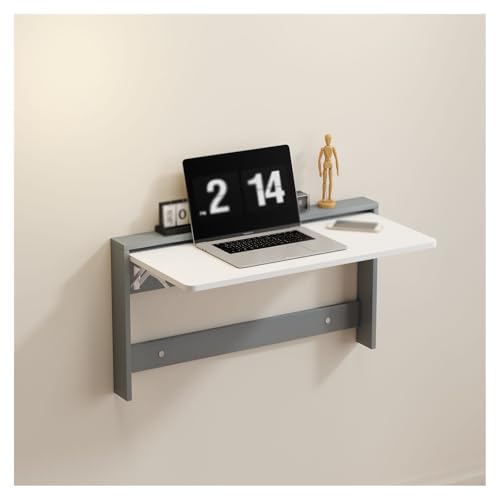 Table pliante murale gain de place pour un poste de travail minimaliste et élégant