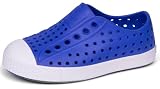 Native Shoes Unisex-Kids Jefferson Sneakers, UV Blue/Shell White, 6 Toddler