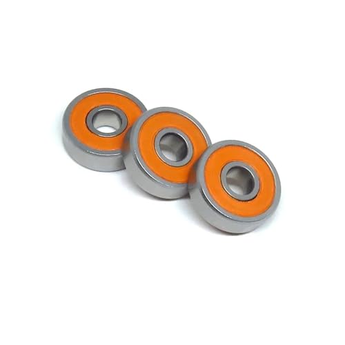 Roulement céramique S625C-2RS haute performance 5x16x5mm en acier inoxydable durable, x3