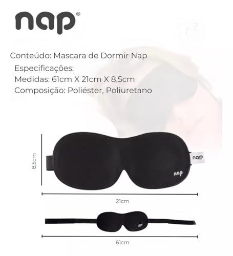 Kit Travesseiro de Viagem + Máscara de Dormir