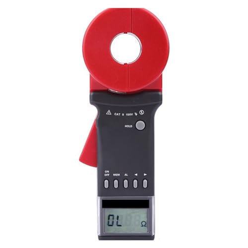 クランプメーター デジタル接地クランプ接地抵抗テスター 32 ミリメートル高精度 0.01 に 200 オームループ抵抗測定メーター(ETCR2100C)