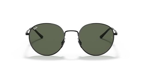 Ray-Ban Unisex RB3681 Round Sunglasses, Black/Dark Green...