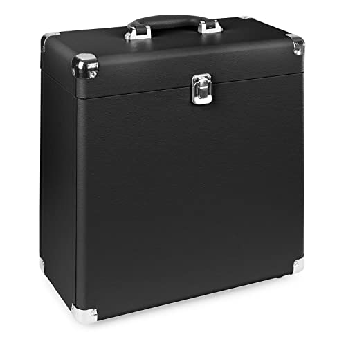Fenton RP115C Platine Vinyle Vintage avec Valise de Rangement – Noir, fonctionnalité Bluetooth, Tourne Disque avec Haut… - Les Beatles, Paul McCartney, John Lennon, RIngo Starr, George Harrison Fenton RP115C Platine Vinyle Vintage avec Valise de Rangement - Noir, fonctionnalité Bluetooth, Tourne Disque avec Haut… – Image 5