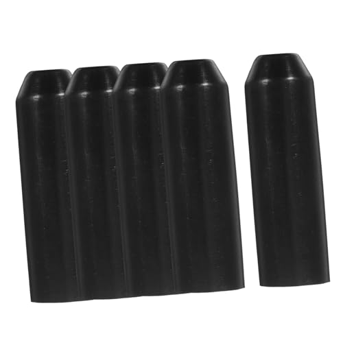 KICHOUSE 5piezas Tapas Termorretráctiles Para Cables Eléctricos Fundas Protectoras Negras Aislamiento De Extremos De Cables Reparación De