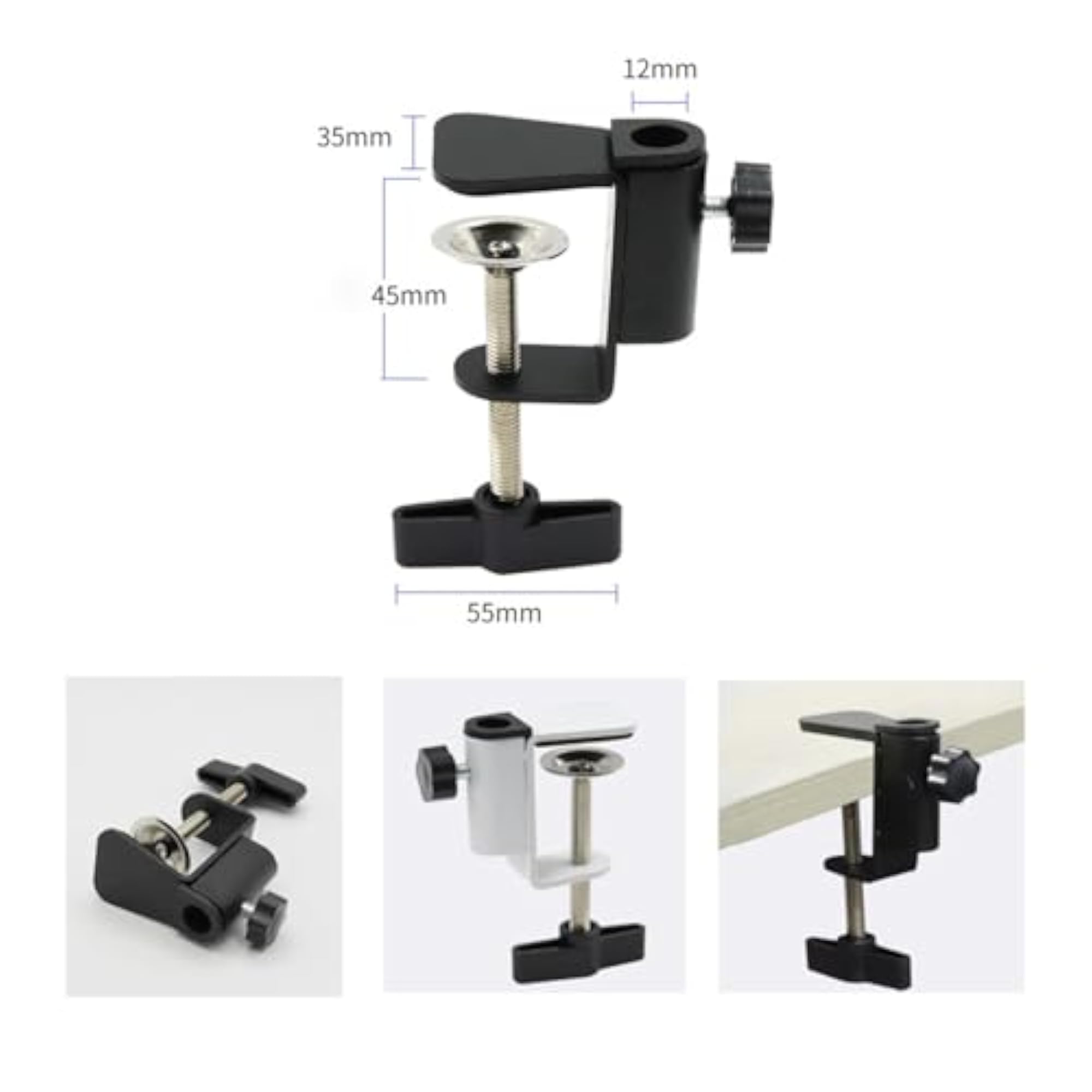 Desk Table Mount Accessories for Microphone Stand