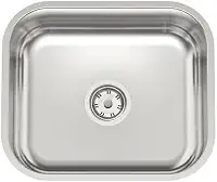 Cuba de embutir Tramontina Lavínia 40 BL em aço inox polido 40x34 cm