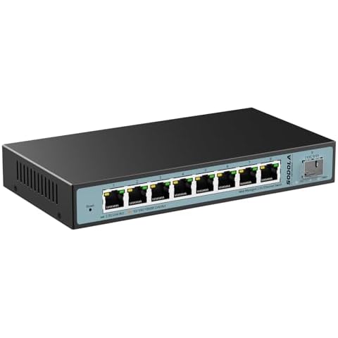 SODOLA 9 Port 2.5G Managed Switch Cover