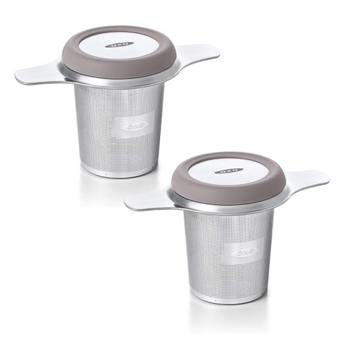OXO BREW Loose Leaf Tea Infuser Basket (2 Pack)