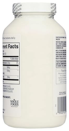 365 by Whole Foods Market, Glucosamine Chondroitin X Strength MSM, 240 Tablets - image 2