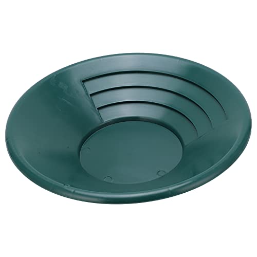 Batea Oro, Bateas Para Buscar Oro, Bandeja de Lavado de Oro, Herramienta de Lavado de Oro Manual Bandeja de Tamiz de Oro para Río para Riachuelo para Fuente de Agua