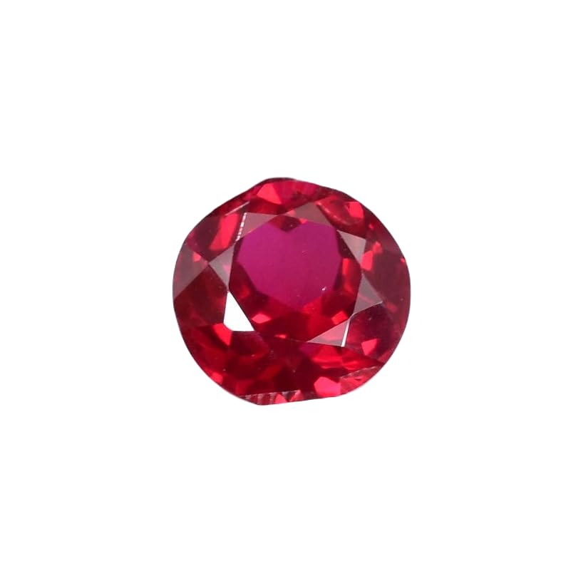 Gemme rubis de 15 mm naturel idéal pour créer un cadeau de mariage unique