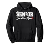 Senior Drumline Mom 2026 Marching Band Graduation Class 2026 Pullover Hoodie