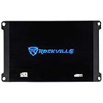 KICKER 48CWRT84 COMPRT8 600w 8 inches Shallow Car Subwoofer Bundle with Rockville dB11 1400w Mono 2-Ohm Amplifier Car Amp with Bass Remote & Rockville RWK41 Installation Wire Kit (3 Items) - Image 3