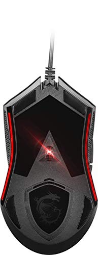 Clutch GM08 - Mouse Gaming simmetrico USB, LED Rosso, Sensore Ottico PAW 3519 (4200 DPI), Switch fino a 10 mln di click, sistema di pesi modificabili, Nero - Mouse gaming - Immagine 5