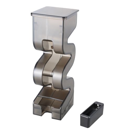 Boîte de rangement piles AA pour organiser la maison avec support vertical et testeur amovible