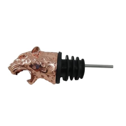 Mikikit Tapón y Vertedor de Vino de Aleación con Diseño de Aireador Animal para Botella Accesorio para Fiestas Bares y Restaurantes Colores Aleatorios Color Aleatorio Color Aleatorio
