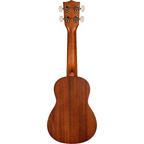 Kala Satin Mahogany Soprano Ukulele with Hawaiian Islands Laser-Etched Design + Snark SN6X Clip-On Ukulele Tuner, GSA70B… - Les Beatles, Paul McCartney, John Lennon, RIngo Starr, George Harrison Kala Satin Mahogany Soprano Ukulele with Hawaiian Islands Laser-Etched Design + Snark SN6X Clip-On Ukulele Tuner, GSA70B… – Image 7