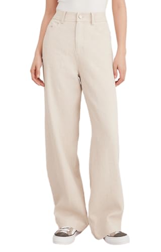 Pantalon en lin taille haute pour vos vacances et journées d'été