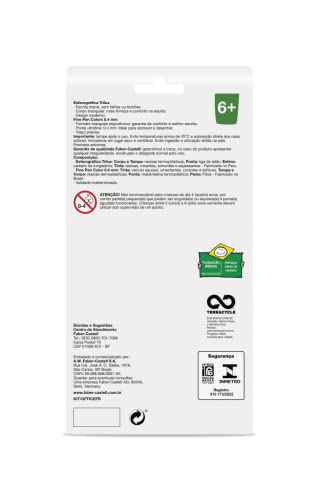 Kit Blister Office Preto, 1 Trilux Azul, 1 Trilux Preta, 1 Trilux Vermelha, 1 fine pen preto